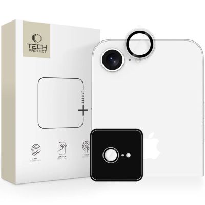 Tech-Protect Camring Fit+ Objektivabdeckung für iPhone 16e / 17e – Transparent