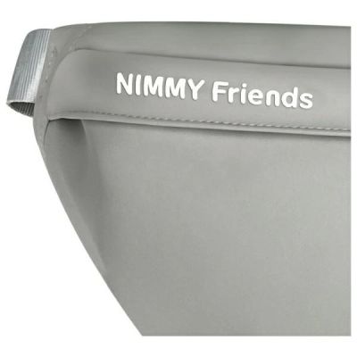 2. Nimmy Crossbody Cool&Cute 2.0 Bären-Umhängetasche - Grau