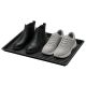 4. KLEINER SCHUHABSTÄNDER MIT ABTROPFEN, TASSY DRY PAD, SCHWARZ, PROSPERPLAST