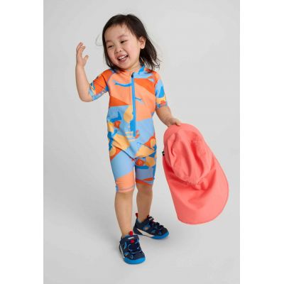 8. Reima Biitsi Kindermütze mit Basecap, Sonnenschutz, rot (5300152A-3240)