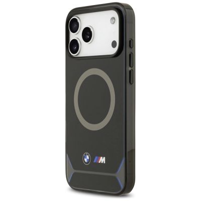 2. BMW M IML Metallknöpfe & Logo MagSafe Hülle für iPhone 17 Pro Max - Blau