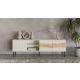 6. INSERTO 3D1W TV-Schrank 190x40x61,5 cm, Kaschmir + LED