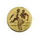 Aluminium-Aufkleber – Fußball
