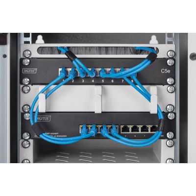 11. Layer-2-verwalteter Netzwerk-Switch 10" 8xRJ45 10/100/1000 Mbit/s