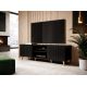 2. TV-Schrank PAFOS 150x40x52 schwarz matt