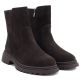 4. Damen-Ankle-Boots aus Wildleder, Schokoladenbraun, Sergio Leone BT-27