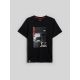 8. Herren-T-Shirt mit Aufdruck, regulär, Größe 4F 4FRAW26TTSHM4447-20S
