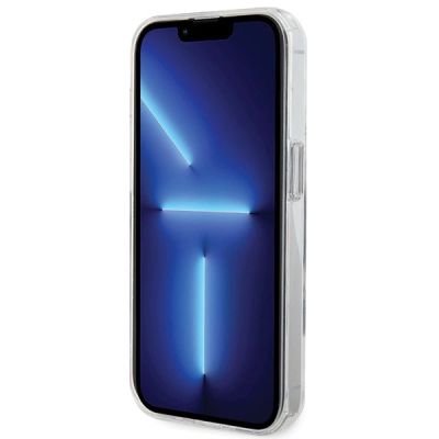 5. Karl Lagerfeld Ring Stand Karl&Choupette MagSafe Hülle für iPhone 13 Pro Max – weiß