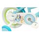 3. TOIMSA Bluey 12" Kinderfahrrad Blau und Limette