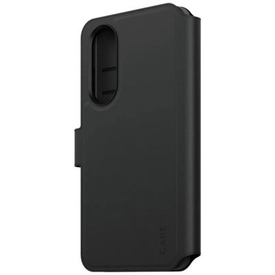 4. CARE by PanzerGlass Feature Tango 2in1 Wallet Qi Case für Samsung Galaxy S25 Edge - Schwarz