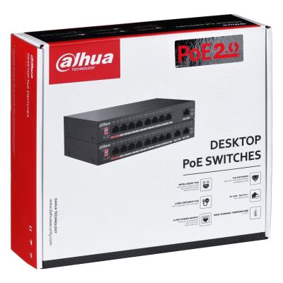 5. DAHUA PFS3010-8ET-96-V2 8-PORT POE-SWITCH