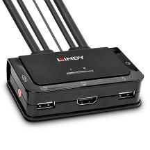 Lindy 42340 KVM-Switch Schwarz