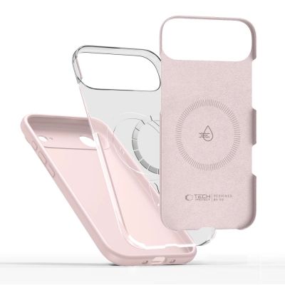 4. Tech-Protect Silikon MagSafe Hülle für iPhone 17 Air - Pink