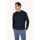 Paul&Shark Herren-Sweatshirt aus Baumwolle und Lyocell, marineblau 26411803-50