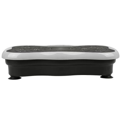 4. Extralink Moonwalk Spin Move Vibrationsplattform für Fitnessübungen 200W weiß