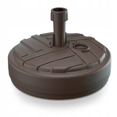 9. Schirmfuß, runder Schirm