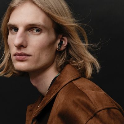 6. Studio N3BLK Kopfhörer/Headset Kabelloses In-Ear-Bluetooth-Headset für Anrufe/Musik Schwarz