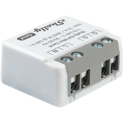 3. Shelly EM Mini Gen4 Intelligenter WLAN-Energieverbrauchsüberwachungscontroller