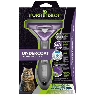 2. FURminator – Furminator für langhaarige Katzen – M/L