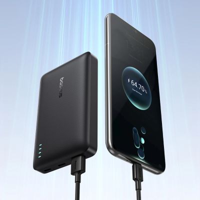 11. Baseus EnerFill FP21 Powerbank 10000mAh 22,5W USB-A - USB-C - Schwarz
