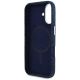 7. Guess Denim Triangle Logo MagSafe iPhone 16 Hülle - Blau