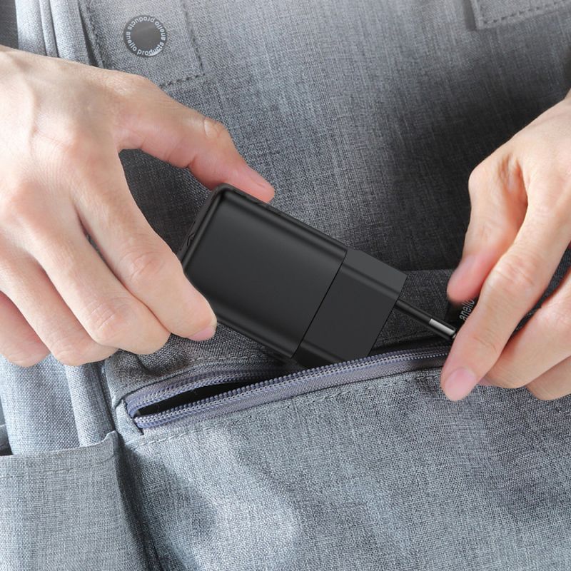 11. Acefast A134 67W GaN USB-C Wandladegerät – Schwarz