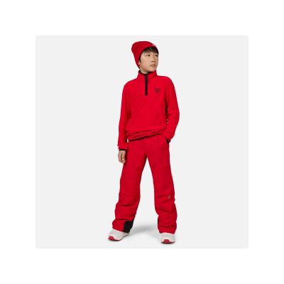 2. Rossignol Jr Strawpile Fleece Half-Zip Pullover, rot