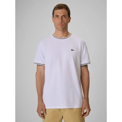 Glattes Herren-T-Shirt im Regular Fit 4F 4FRSS26TTSHM3997-10S