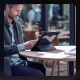 13. Nillkin Bumper Leather Case Pro Hülle für Samsung Galaxy Tab S9+ – Schwarz