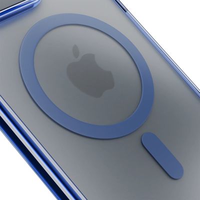 12. 3mk Frosty MagCase Blue Hülle für Apple iPhone 15 Pro – blau