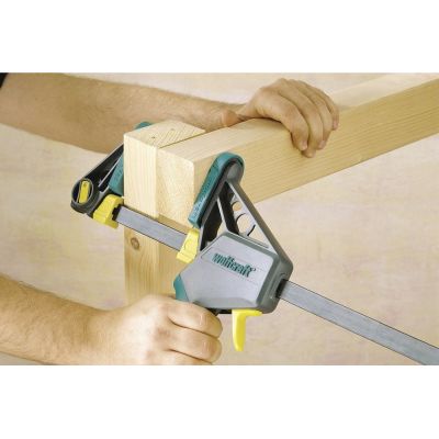 5. wolfcraft GmbH 3034000 Zimmermannszwinge Schwarz, Grün, Gelb