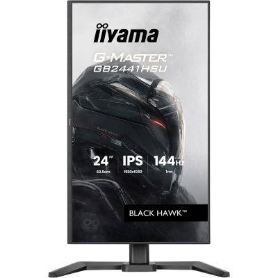 2. IIYAMA LED IPS Monitor 23,8" GB2441HSU-B1 Black Hawk 144Hz