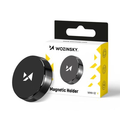 6. Wozinsky Selbstklebende magnetische Auto-Armaturenbretthalterung Schwarz (WMH-02)