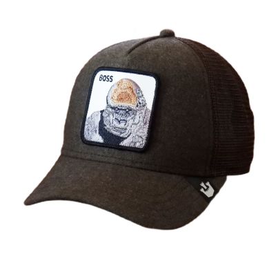 Goorin Bros. The Boss Trucker Cap - 101-1063-DUNKELGRÜN