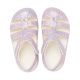 4. Crocs Classic Glitter Fismerman Pink 212644 0WV Kindersandalen