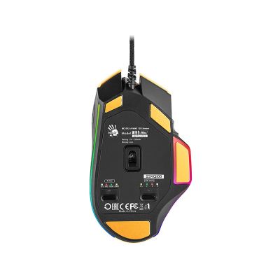 4. A4TECH W95MAX USB-Sportmaus in Limette A4TMYS47259