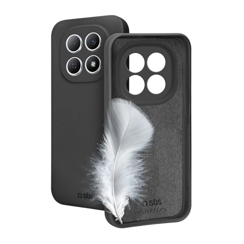 SBS Instinct Hülle für Xiaomi Redmi Note 15 Pro - Schwarz