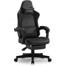 SENSE7 DEVON PU Sessel schwarz