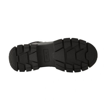 6. Lee Cooper Damen-Winterstiefel, schwarze, gefütterte Stiefeletten
