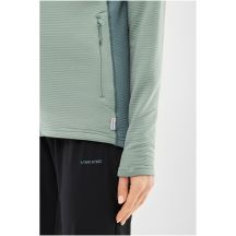 Damen-Sweatjacke VIKING Birger Lady mit Reißverschluss und Kapuze, grün