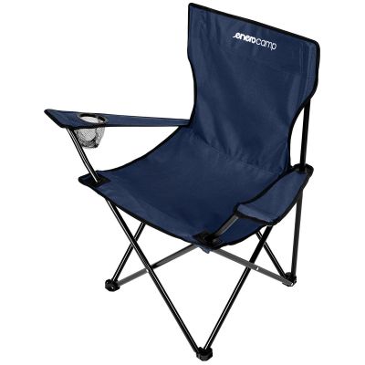 15. Klappbarer Campingstuhl 50 x 50 x 80 cm, Marineblau