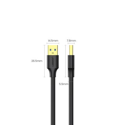 9. Ugreen US128 10369 USB-A 3.0 / USB-A 3.0 5 Gbit/s 0,5 m Kabel – schwarz
