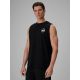 Lässiges, ärmelloses Herren-T-Shirt mit Aufdruck 4F 4FRSS26TSLEM365-20S