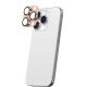 4. AmazingThing Luftfahrt-Legierung gehärtetes Glasobjektiv für iPhone 16 Pro / 16 Pro Max Kameraobjektiv - Roségold