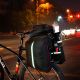 7. Rockbros A6-6 Fahrradtasche für den Kofferraum, 35 l, mit ausklappbaren Taschen – Schwarz