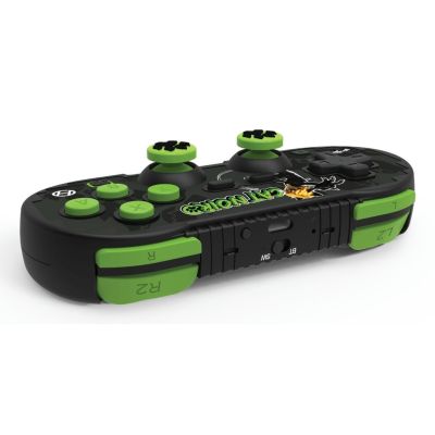 2. Hyperkin M01328-MTCN Gamecontroller, Schwarz/Grün, Bluetooth-Gamepad für Android, Mac, Nintendo Switch, Nintendo Switch OLED, PC und iOS
