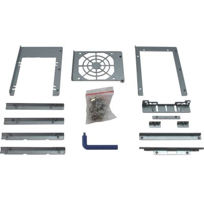 10. Inter-Tech 4U-4424 Rack Schwarz, Silber