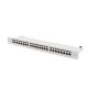 14. LANBERG Patchpanel, 24 Ports, 1 HE, 19" CAT.7 FTP, Grau, PPS7-1024-S