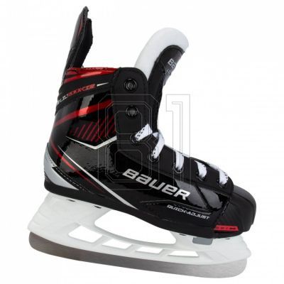 3. Bauer Lil Rookie Jr 1060541-2 verstellbare Schlittschuhe
