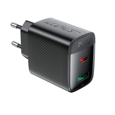2. Acefast A106 GaN PD 45W USB-C USB-A Wandladegerät - Schwarz